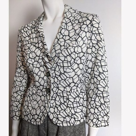 Escada geometric print  blazer - Picture 3 of 16